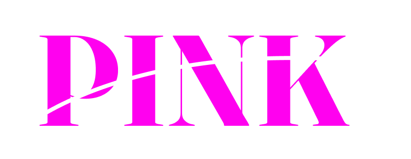 The word PINK struck through.